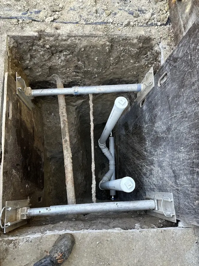 Experienced plumber completing Gas Line Repair work in Edinboro